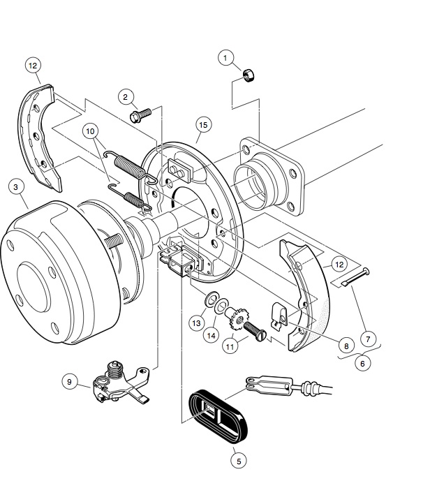 2006-2007 Club Car DS Gas or Electric - Club Car parts & accessories