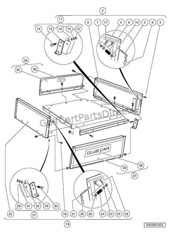 CARGO BOX – TURF/CARRYALL 2, 252, 2 XRT, AND 2 PLUS