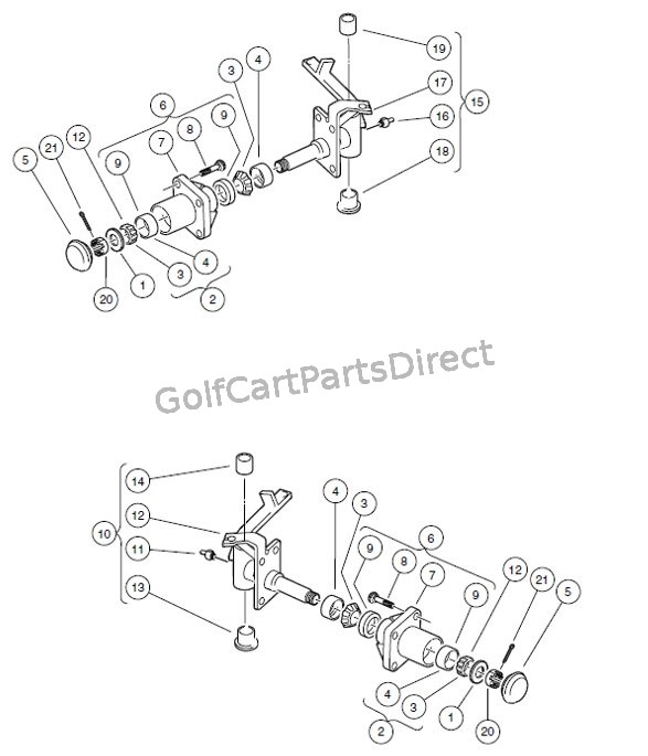 FRONT SPINDLES AND HUBS – VEHICLES WITH FOUR-WHEEL BRAKES