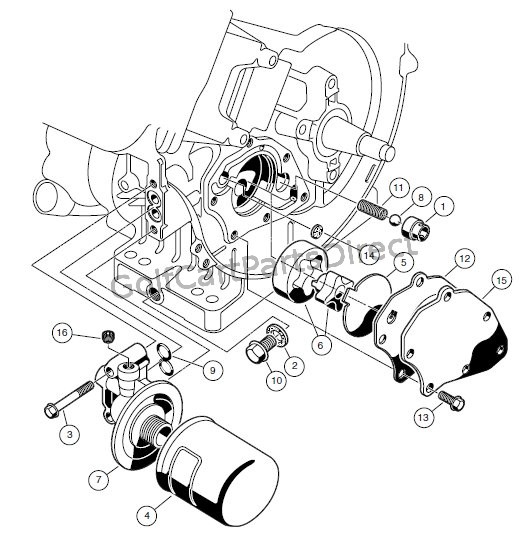 ENGINE - FE350 ENGINE – OIL CIRCULATION