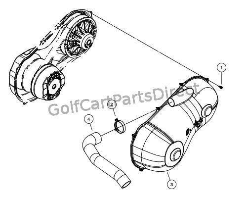 2008 Club Car XRT 1550 or Carryall 295 - Club Car parts & accessories