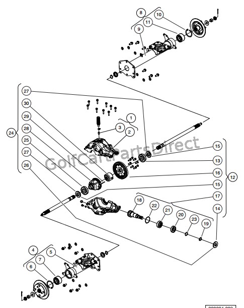 REAR DIFFERENTIAL, CONTINUED