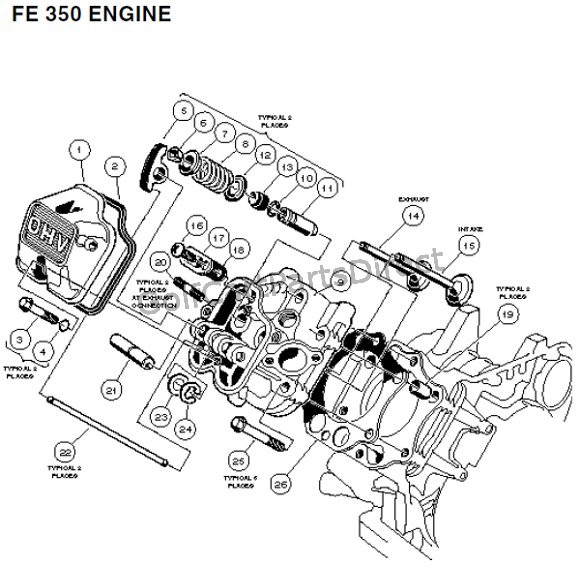 FE 350 Engine - Carryall 2 plus and 6 – Part 4