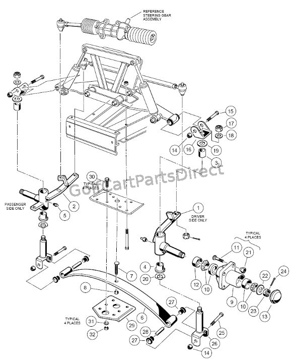 Front Suspension - Lower