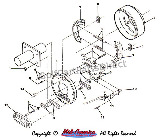 1984-1991 Club Car DS Electric - Club Car parts & accessories