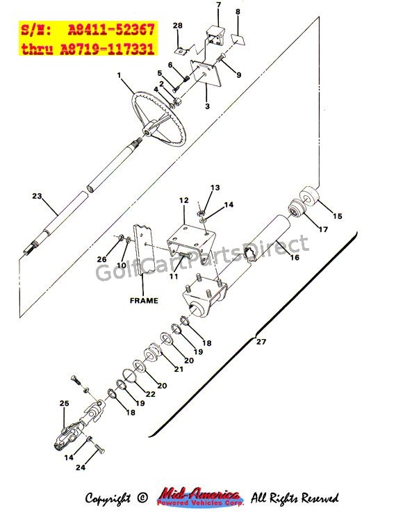Steering Assy. - Part 1