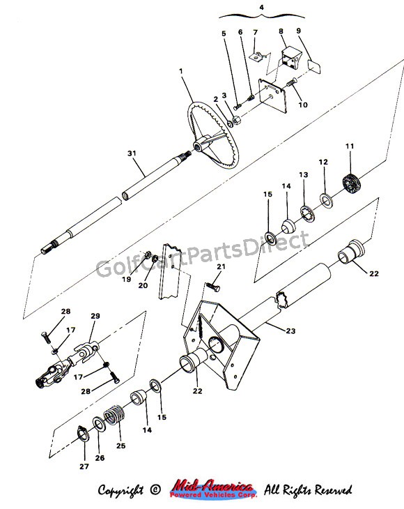 Steering Assy. - Part 1