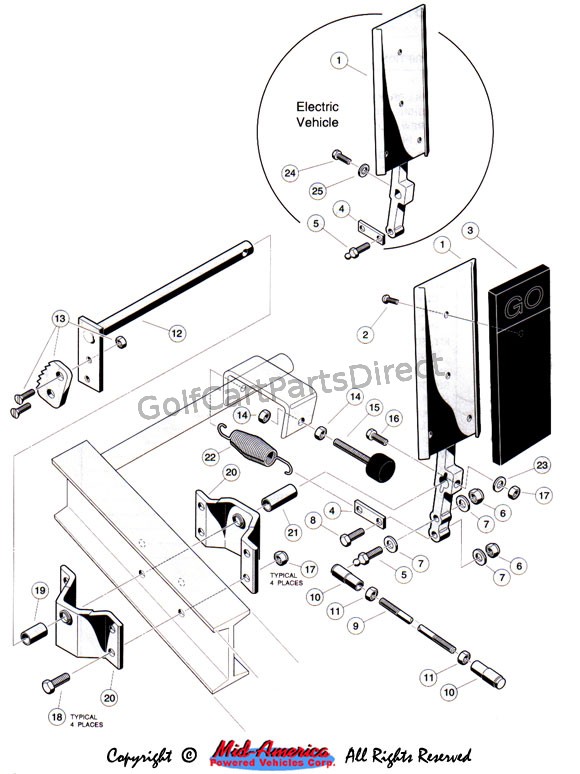 Accel Pedal Assy Gas