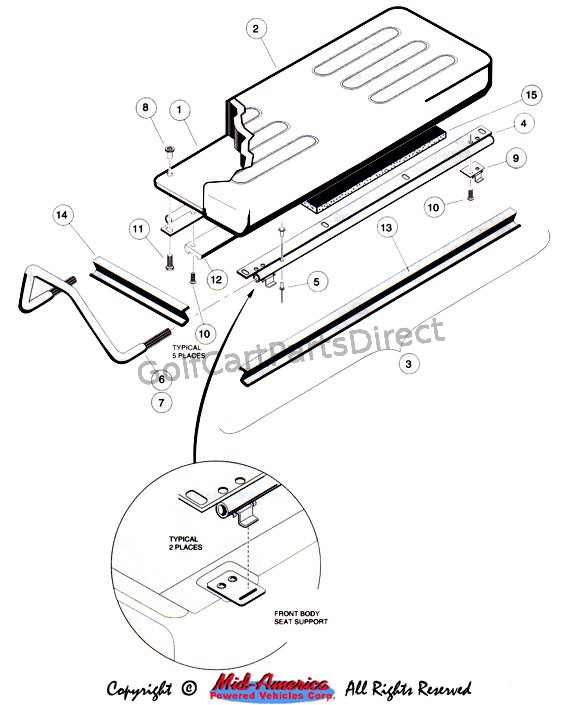 Seat Bottom and Armrest