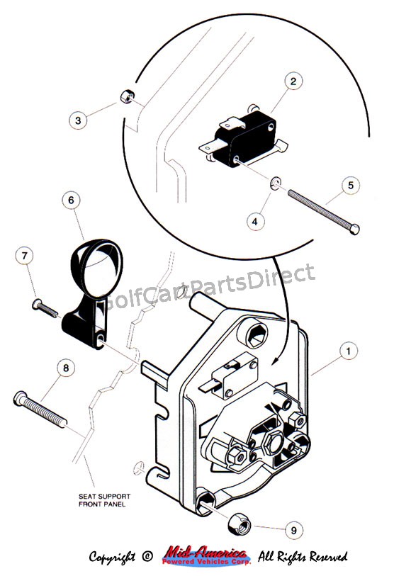 For. and Rev. Switch - 36V