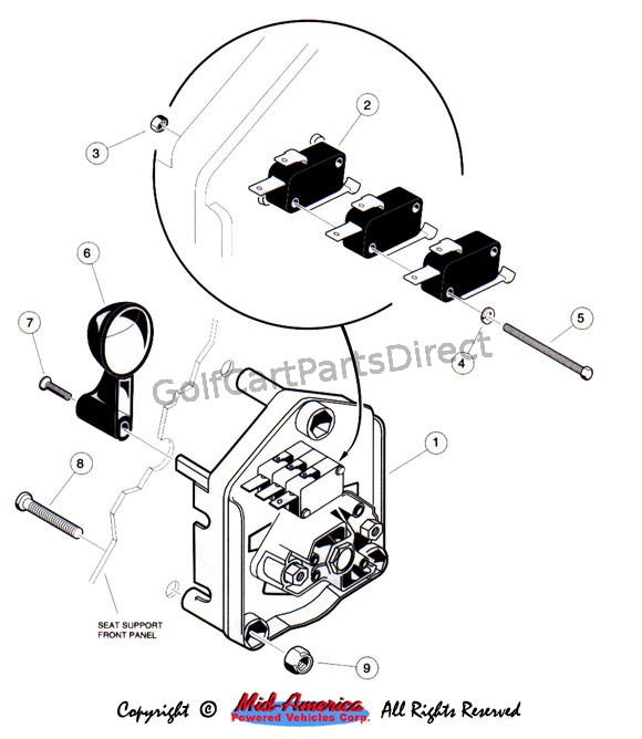 For. and Rev. Switch - 48V