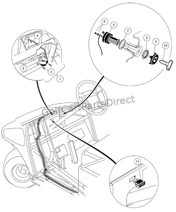 Electrical Components - Front Body - Gas