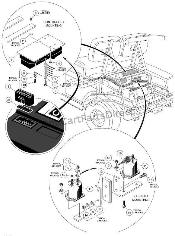 Electrical Components - Rear Body - Powerdrive Plus