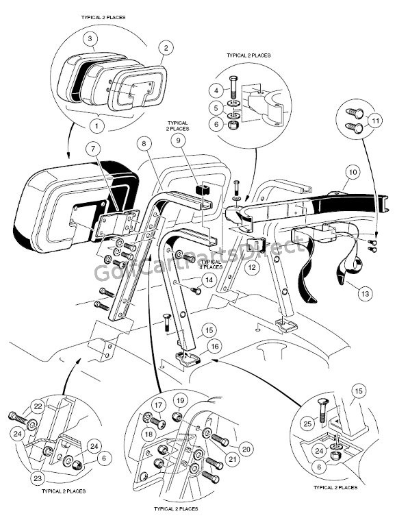 Seat Back & Bag Hoop