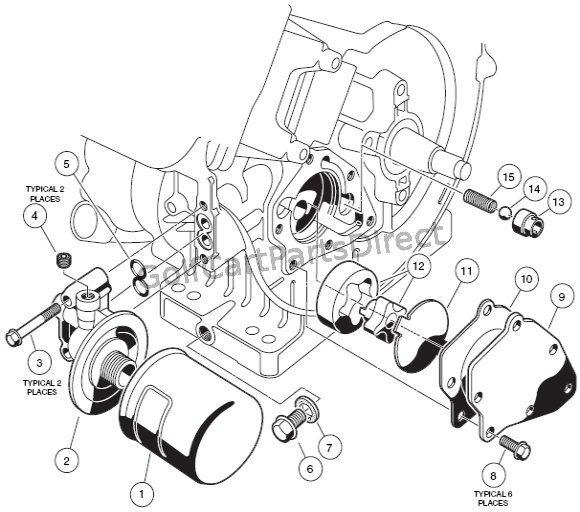 2000-2005 Club Car DS Gas or Electric - Club Car parts & accessories