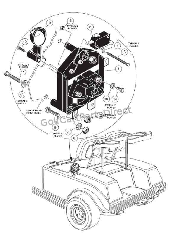 For. and Rev. Switch - 36V