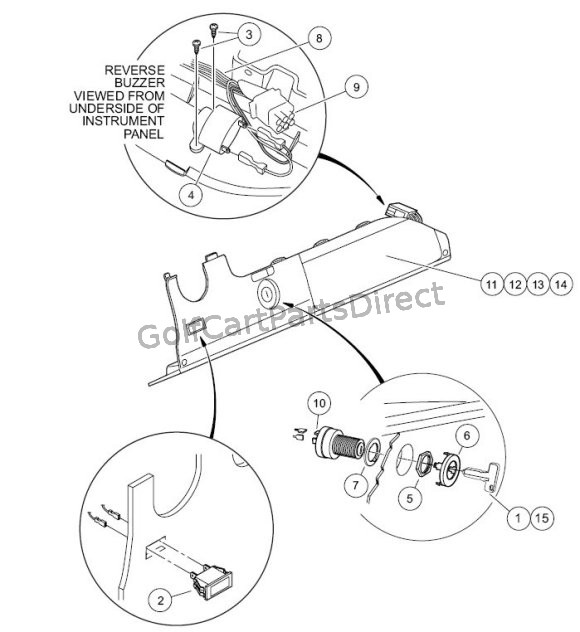 Electrical Components, Front Body -Gasoline