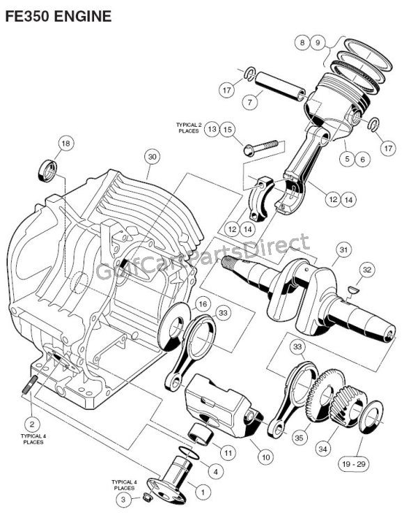 Engine - FE350 Part 6