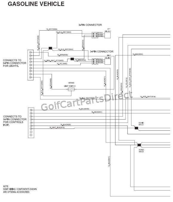 2004-2007 Club Car Precedent Gas or Electric - Club Car parts & accessories