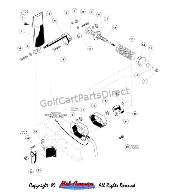 Accel. Pedal Assy. - Elec.