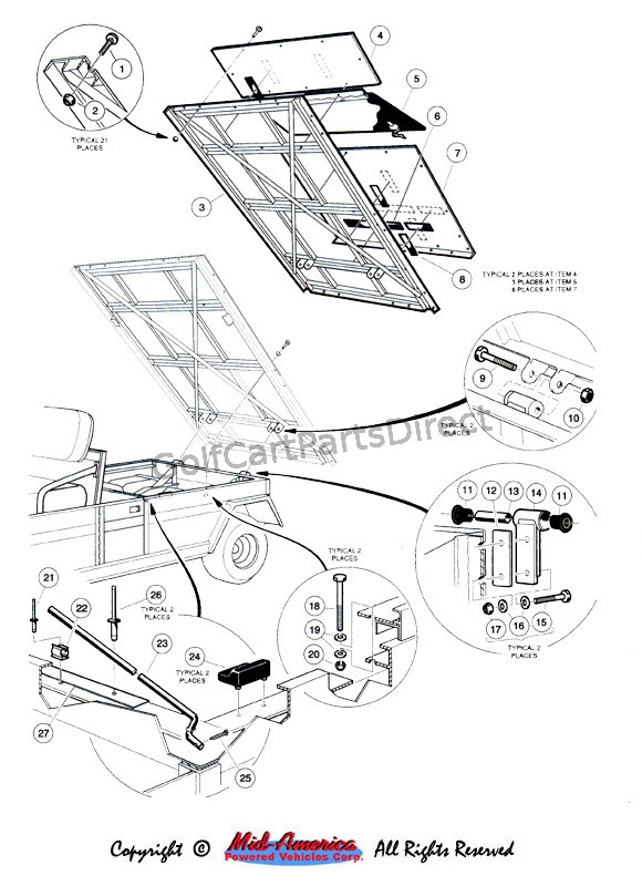 Flat Bed Assembly