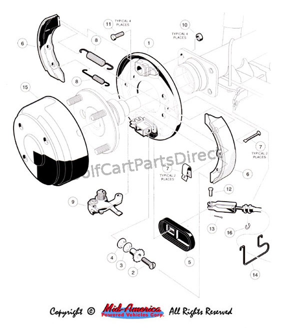 Rear Brake Assy.