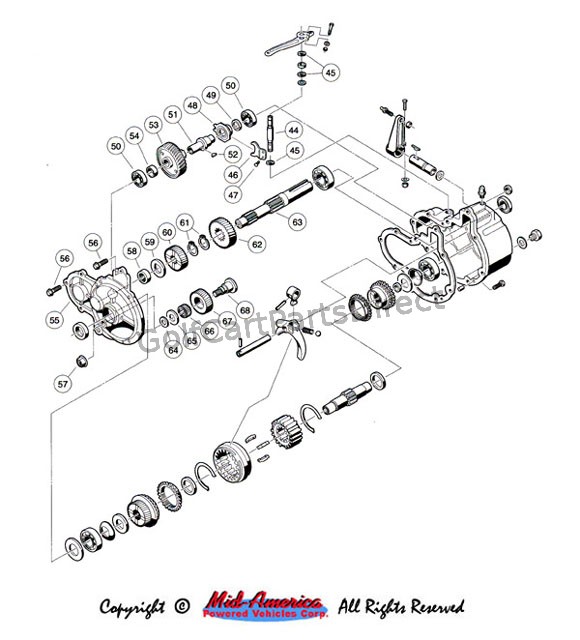 1993 Club Car Transmission Diagram