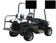 N-9093 - SEAT COVER SET,BLK/WHTE,FRONT,YAM G2/G9