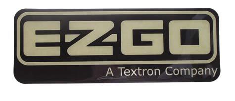 N-8019 - NAME PLATE, EZGO RXV
