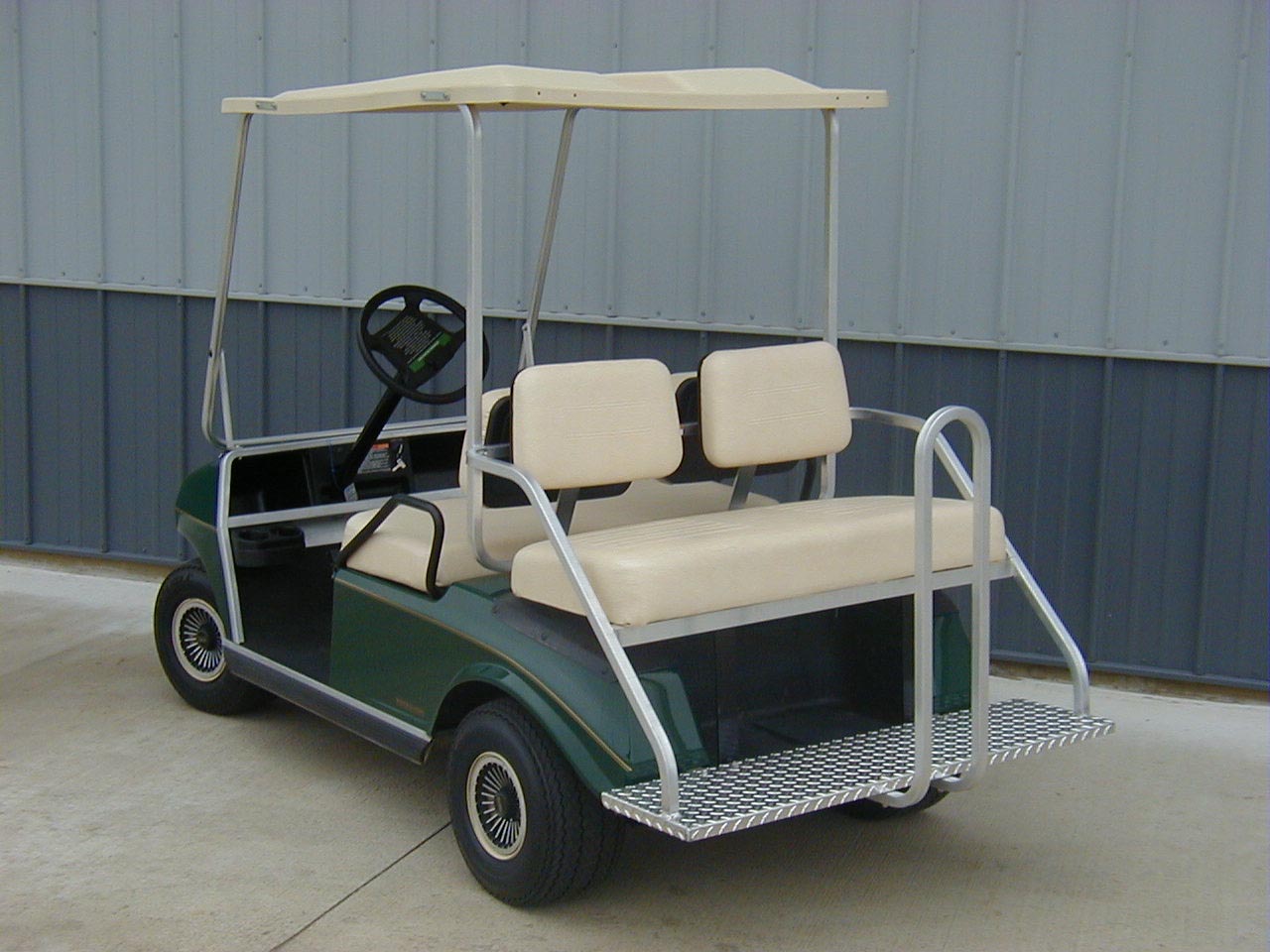 MMPK250CCB STATIONARY REAR SEAT, CLUB CAR DS w/BEIGE SEATS Club