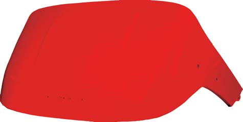 N-14199 - FRONT COWL, FLAME RED