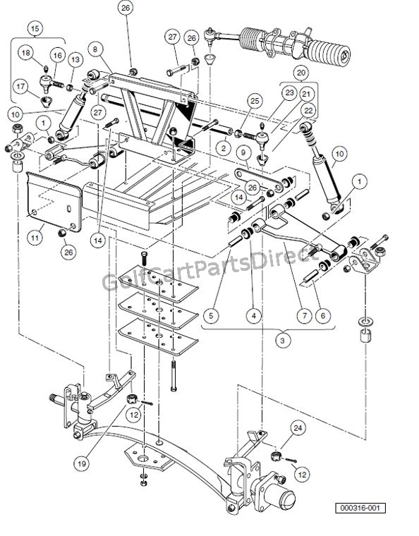 club car turf carry all 2 wiring diagram wiring diagram 1980 Club Car Wiring Diagram front suspension, upper carryall 2 plus and turf carryall 2 withfront suspension, upper carryall