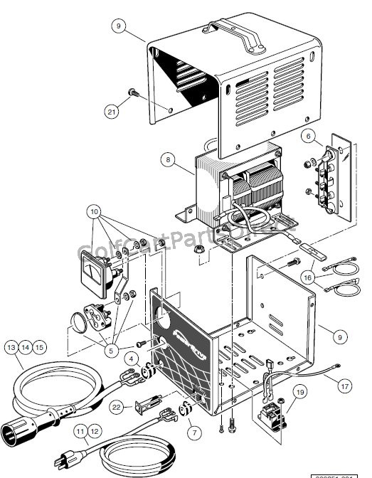 powerdrive battery charger (model 17930), domestic club car parts Battery Charger Flow Diagram powerdrive battery charger (model 17930), domestic