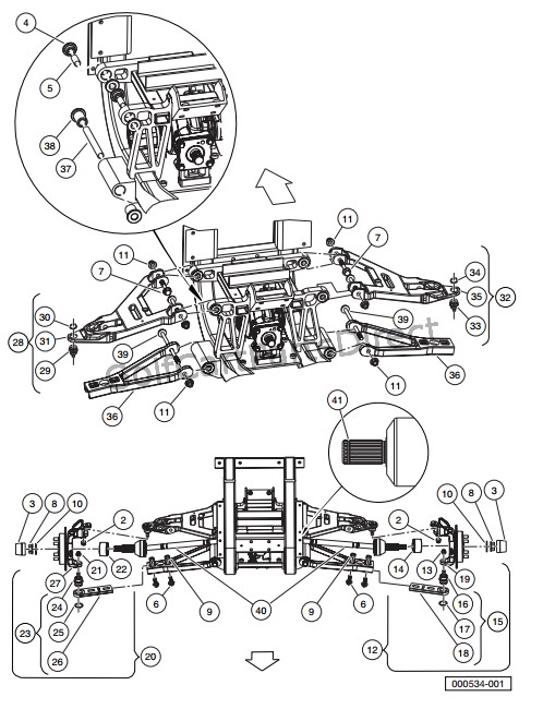 FRONT SUSPENSION – A-ARMS - Club Car parts & accessories club car ds wiring diagram ignition 