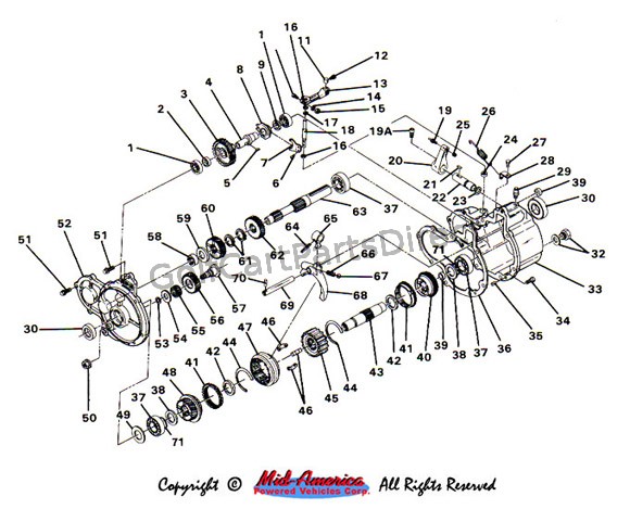 Transmission Assembly - GolfCartPartsDirect club car ds wiring diagram ignition 