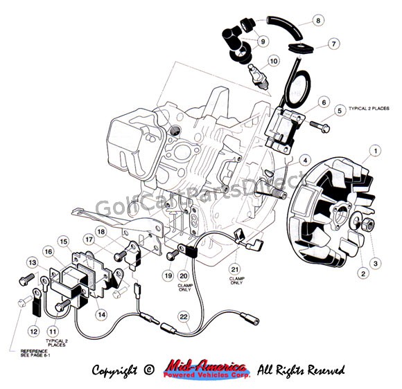 club car ds wiring diagram ignition  | 580 x 739