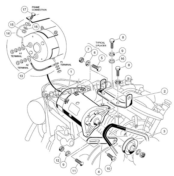 1997 Club Car Gas DS or Electric - GolfCartPartsDirect advanced golf cart electric motor wiring diagram 